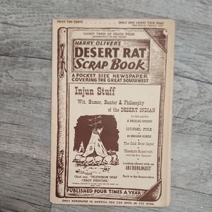 Vintage Desert Rat Scrap Book